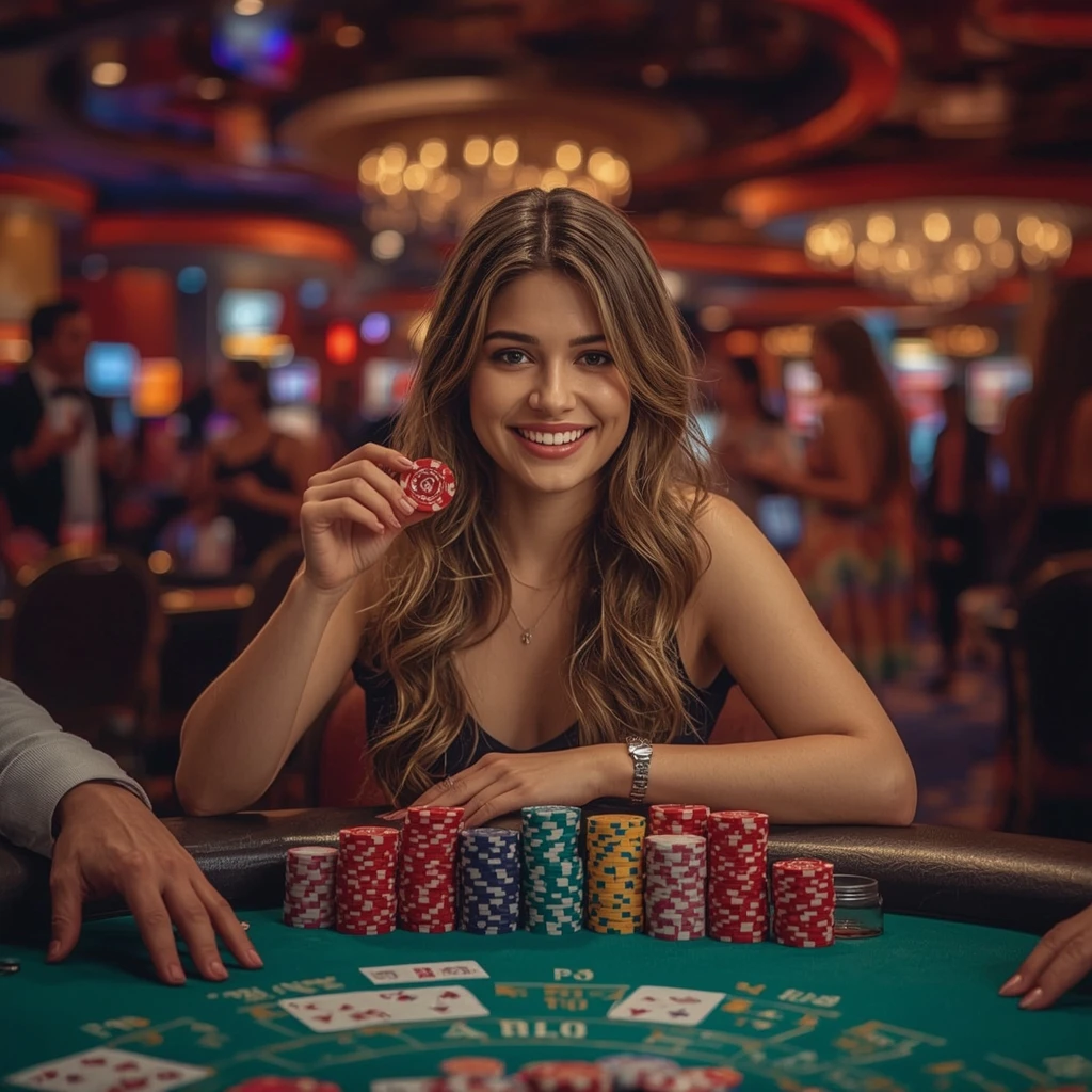 bono en las manos de un hombre en el casino MR BET CASINO